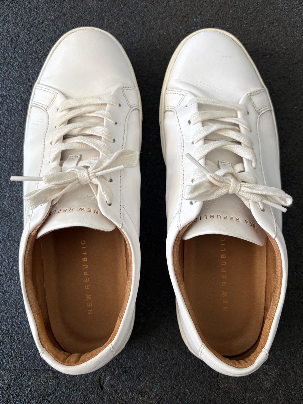 White New Republic Kurt Sneakers 10.5